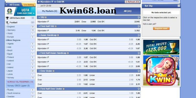 sbobet Kwin68 dành cho người chơi mới